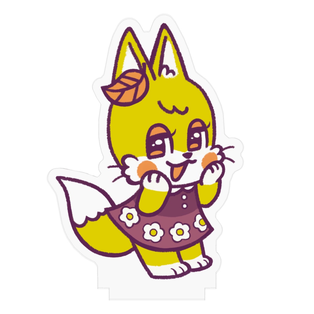 スイートポテトちゃんのアクリルフィギュア