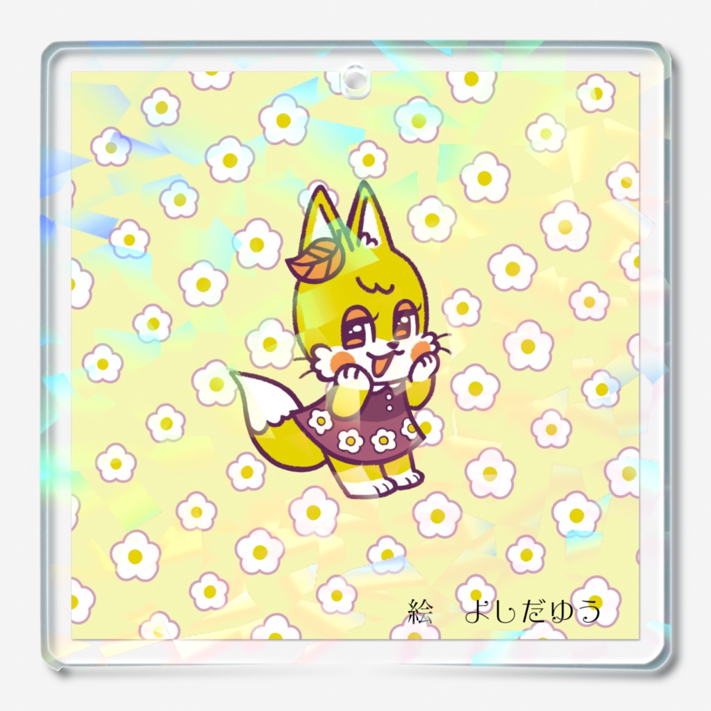 スイートポテトちゃんホログラムアクリルキーホルダー