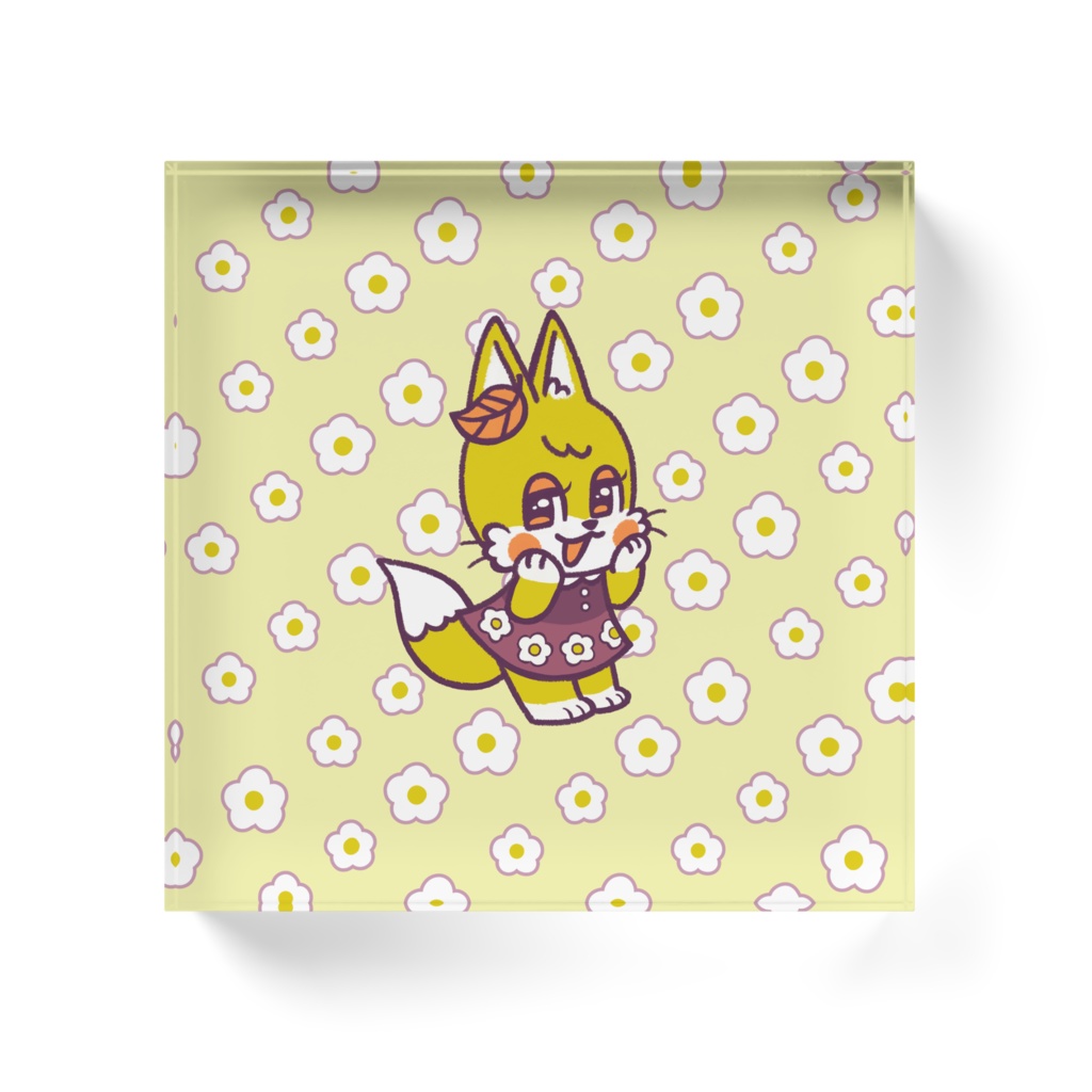 スイートポテトちゃんのアクリルブロック