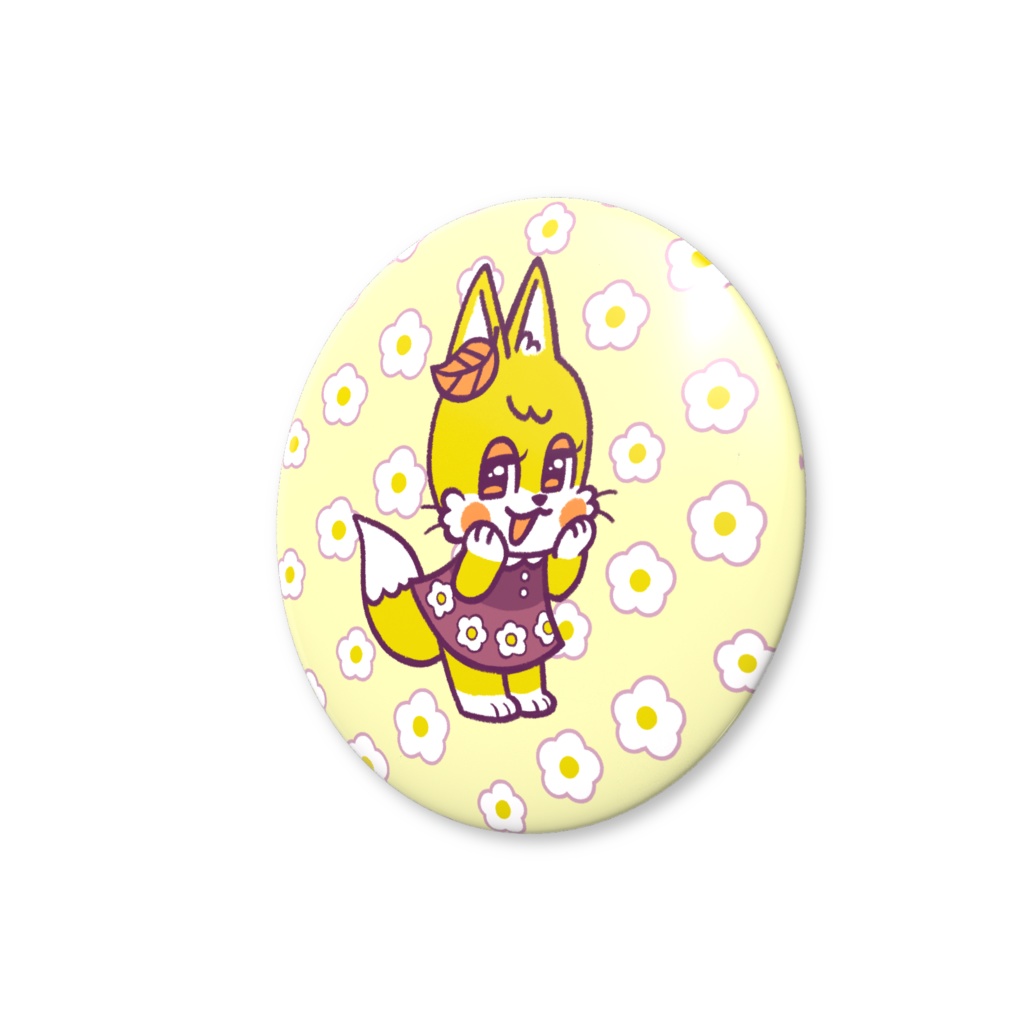 スイートポテトちゃんの缶バッジ