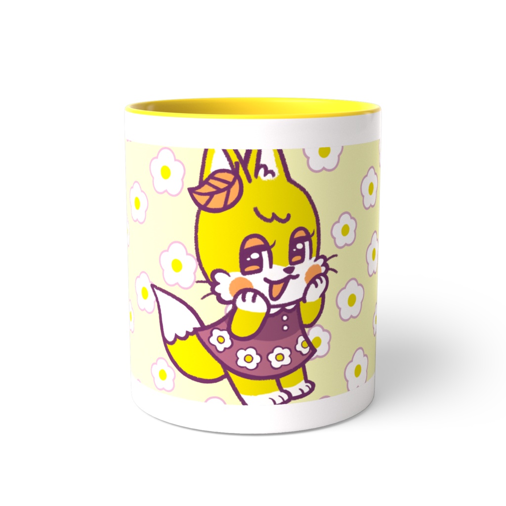 スイートポテトちゃんのツートンカラーマグカップ