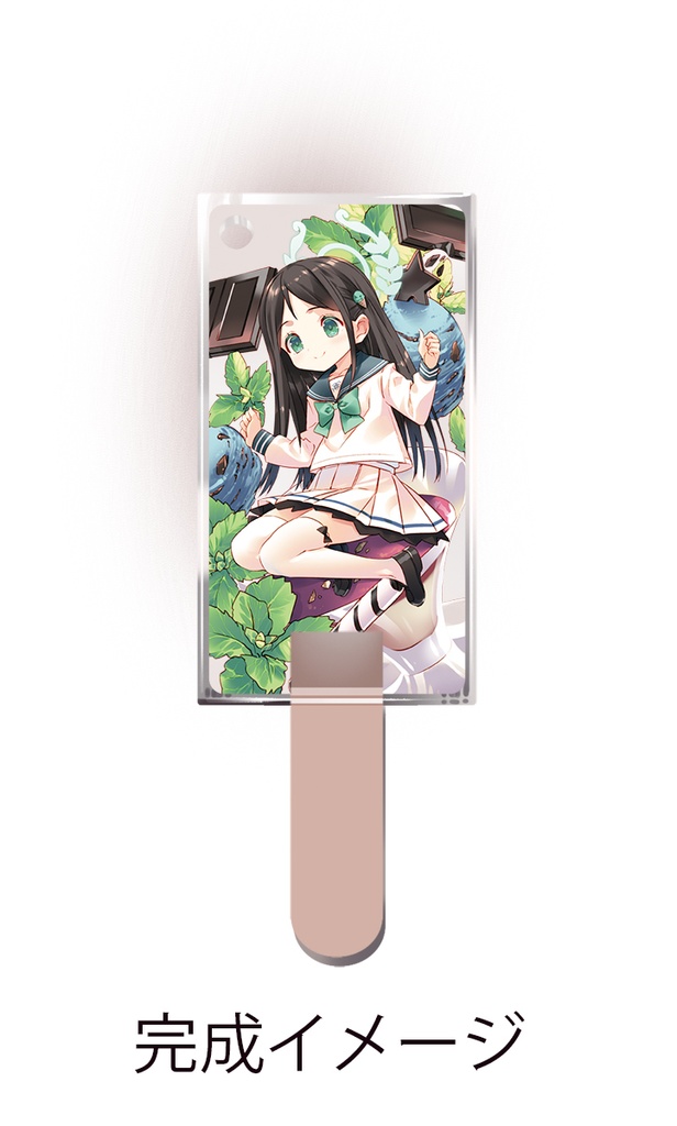 放課後スイーツ部+宇沢レイサ アクリルアイスキャンディーセット クリアファイルつき