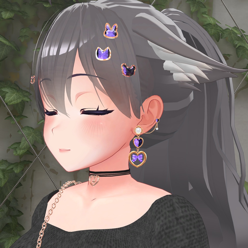 (FREE無料) Animal Hair Pins