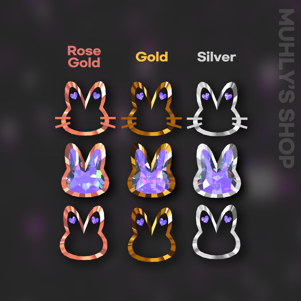 (FREE無料) Animal Hair Pins