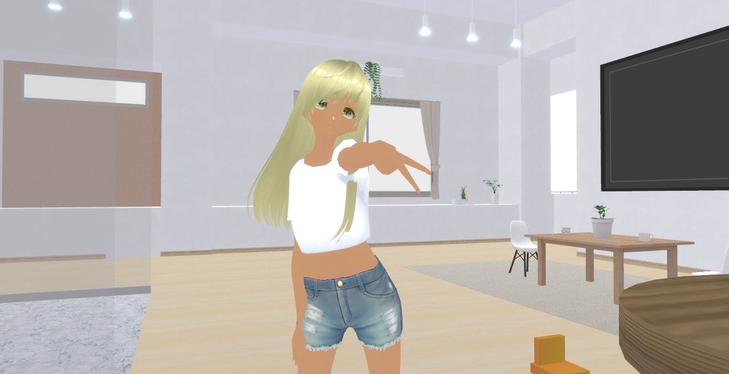 【無料】VRoid 金髪美少女ギャル 3Dモデル「Mizki」【VRM】