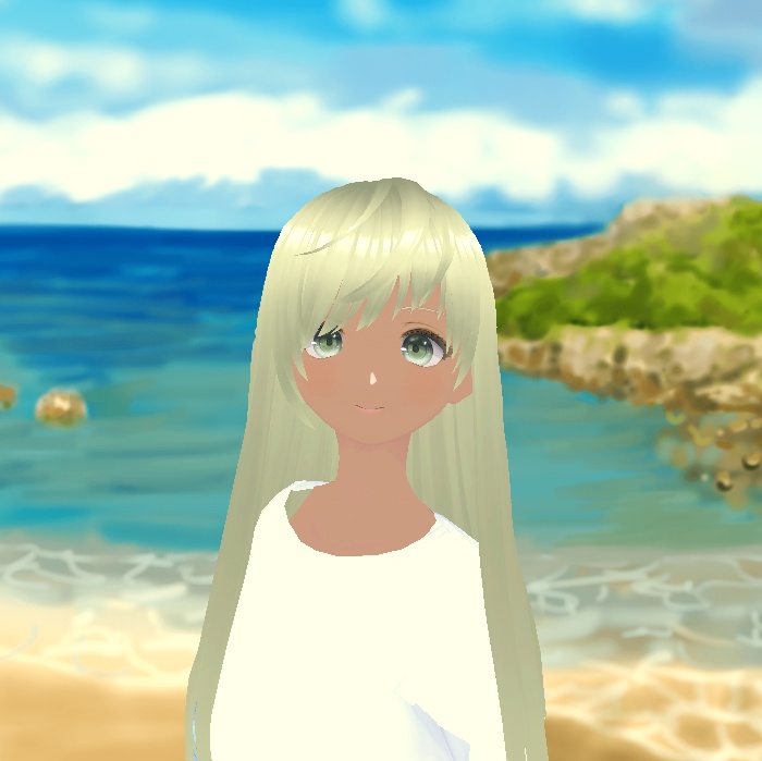 【無料】VRoid 金髪美少女ギャル 3Dモデル「Mizki」【VRM】