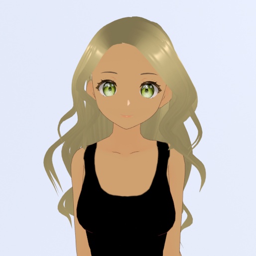 【無料】VRoid用ヘアプリセット「愛しの平成ギャルヘアー」