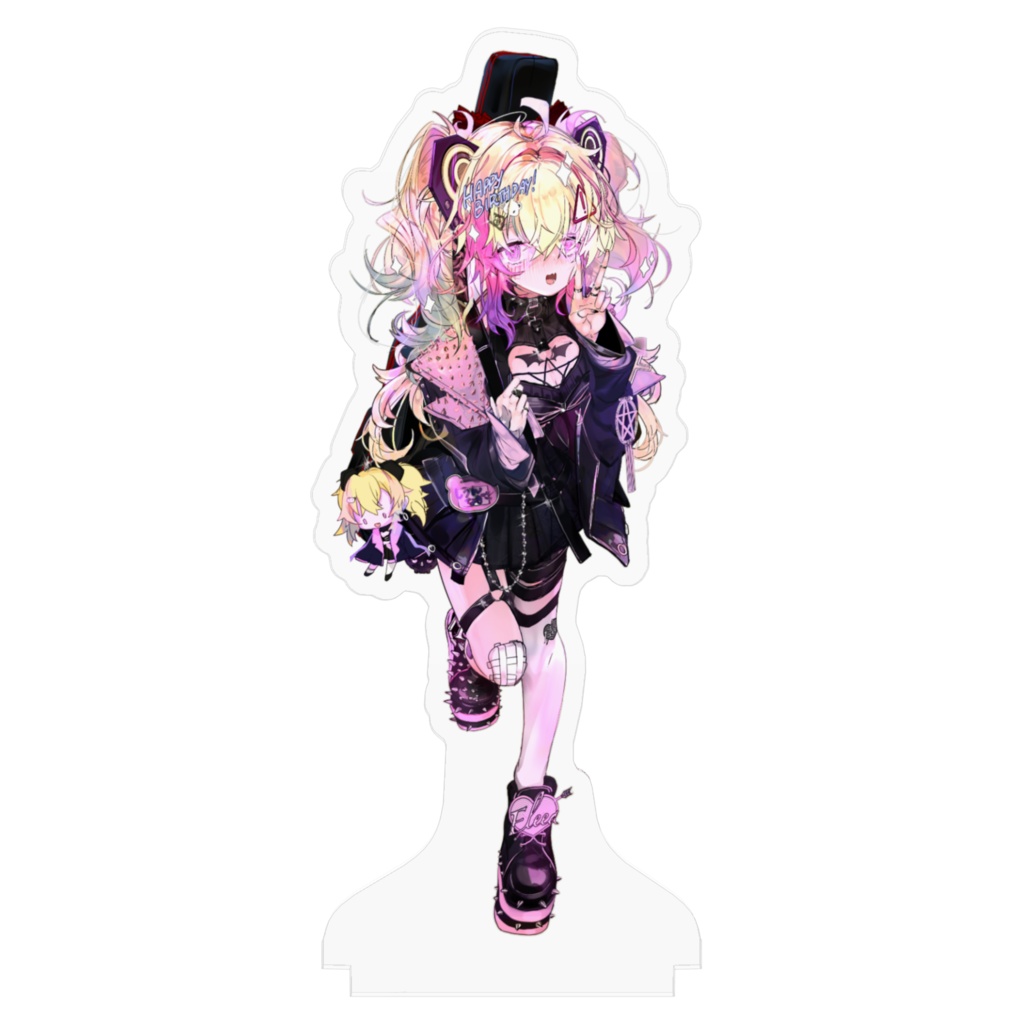アクリルフィギュア(2023誕生日)【紫雲渚/個人Vtuber】