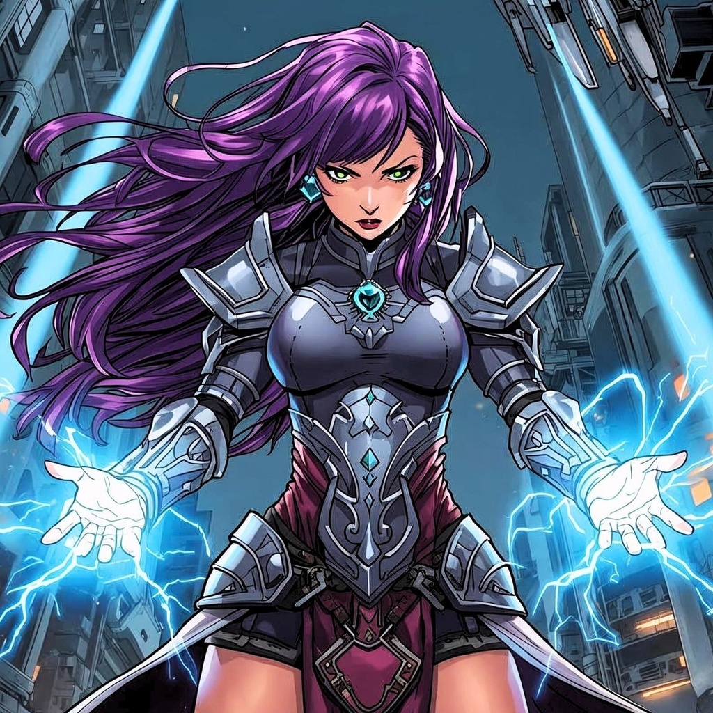 サイバーファンタジーヒロイン(アニメ画)