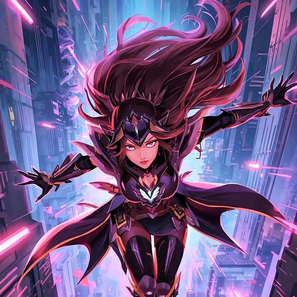 サイバーファンタジーヒロイン(アニメ画)