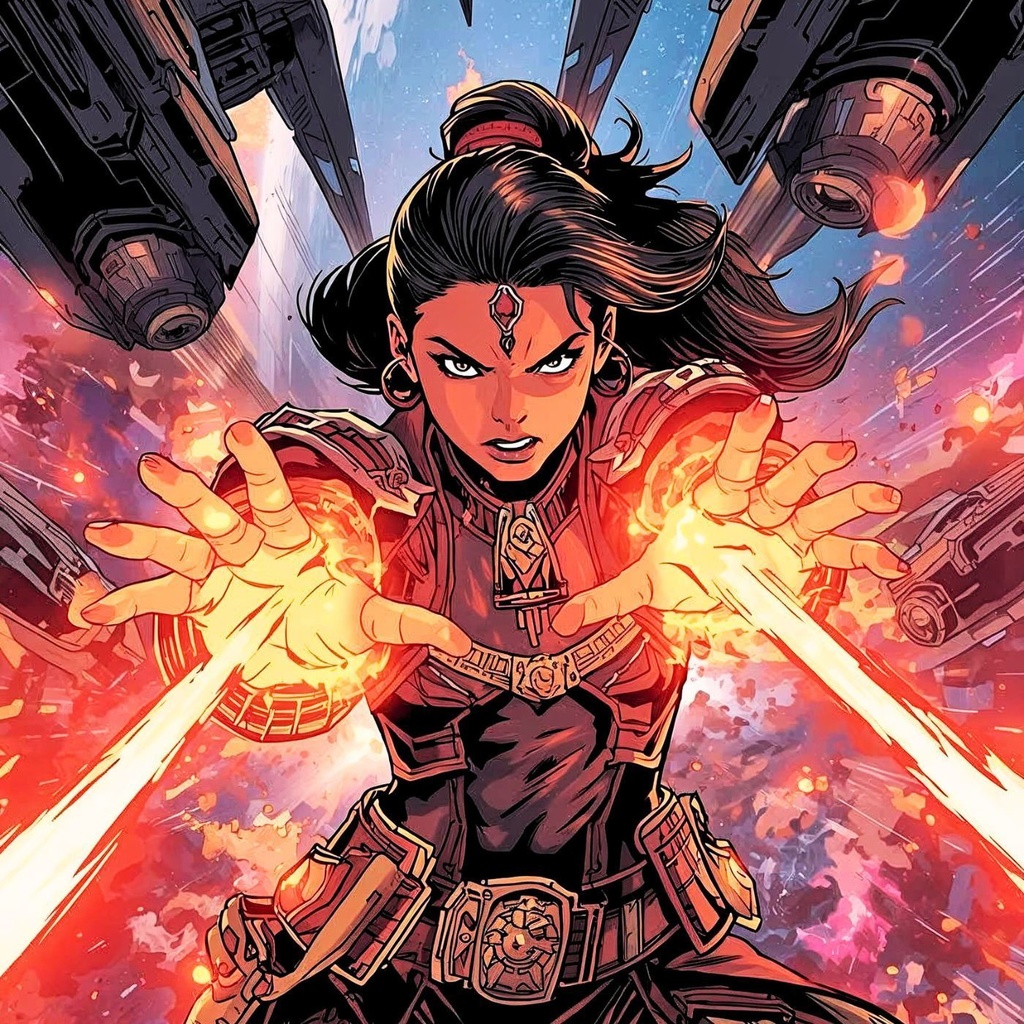 サイバーファンタジーヒロイン(アニメ画)