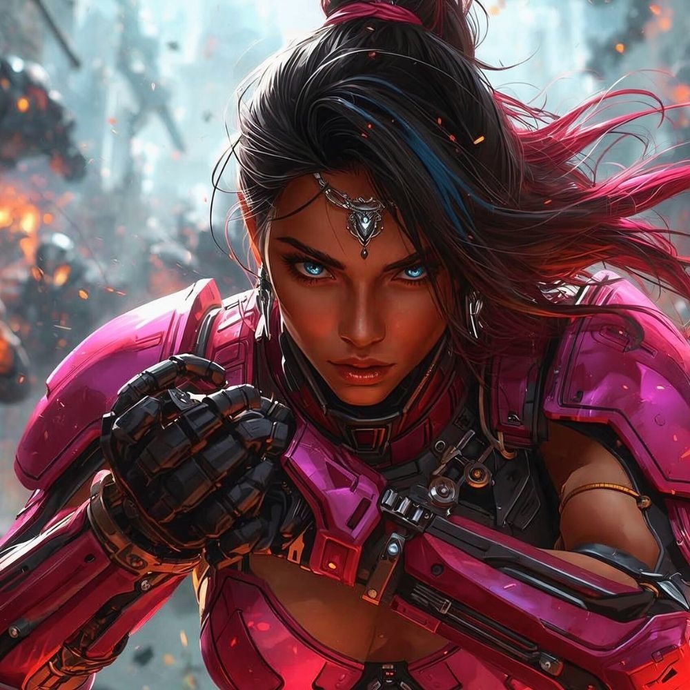 捕らわれのサイバーメタリック女戦士たち