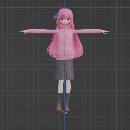 unity用人型3Dモデル