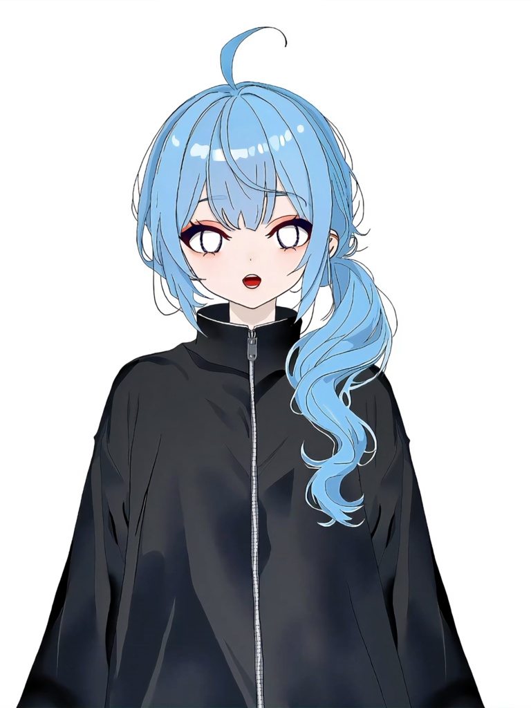 【Live2D】Kiri‑Home Girl Finished Model(Compatible with Vtube Studio)-VLFry(Virtual Little Fries)