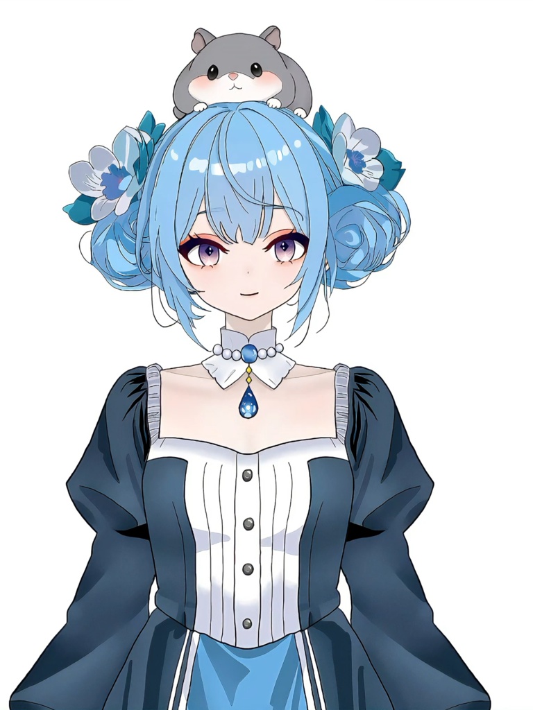 【Live2D】Kiri‑Home Girl Finished Model(Compatible with Vtube Studio)-VLFry(Virtual Little Fries)