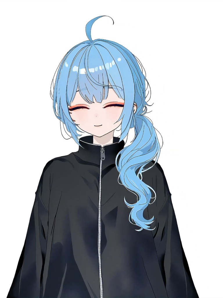 【Live2D】Kiri‑Home Girl Finished Model(Compatible with Vtube Studio)-VLFry(Virtual Little Fries)