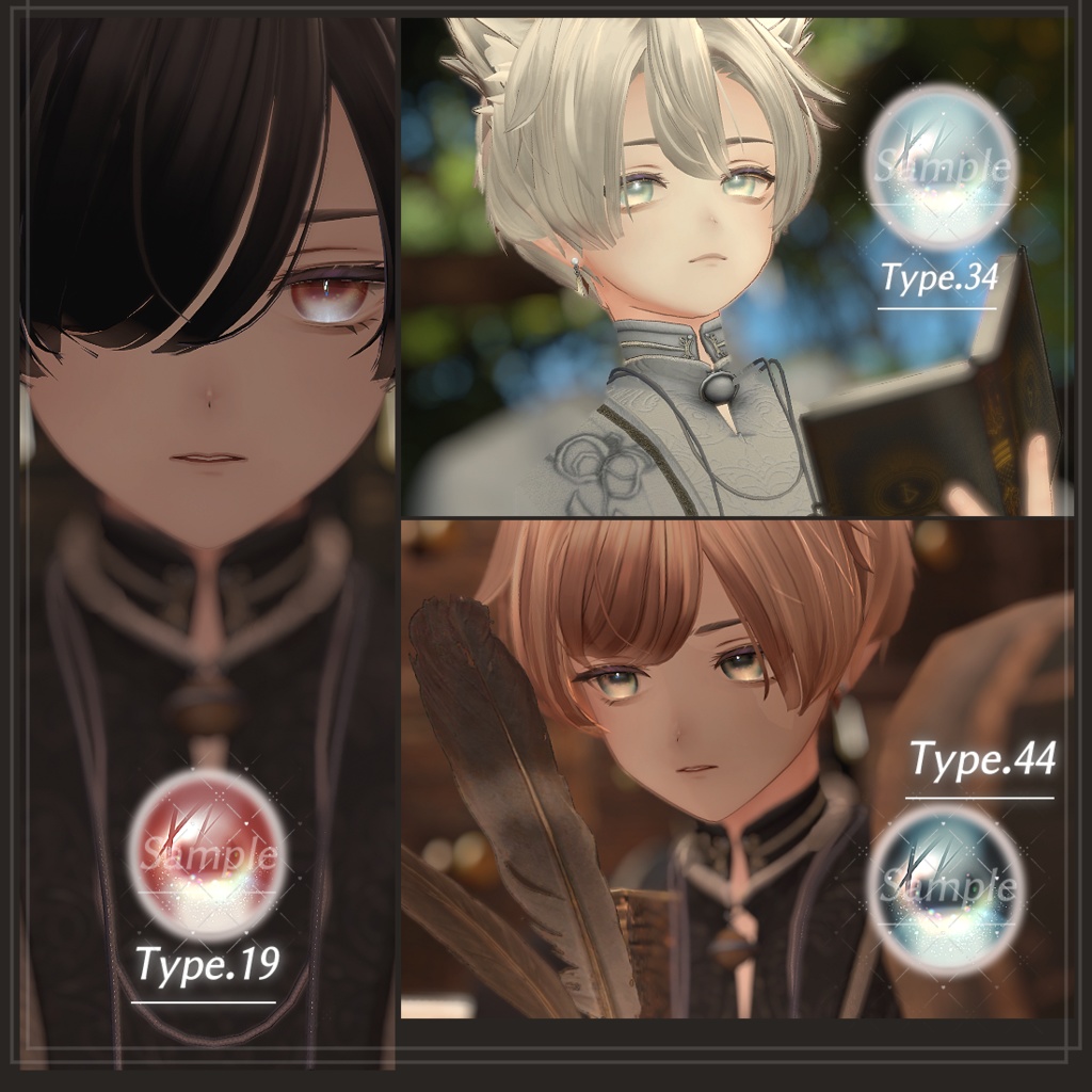 Alué(アルエ)専用-soap bubble glass Eyetexture-