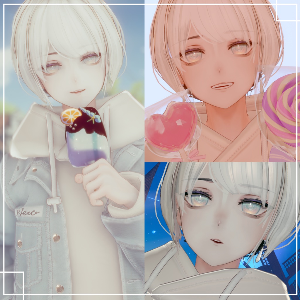 Alué(アルエ)対応-Rainbow Chevalier Eye Texture.-