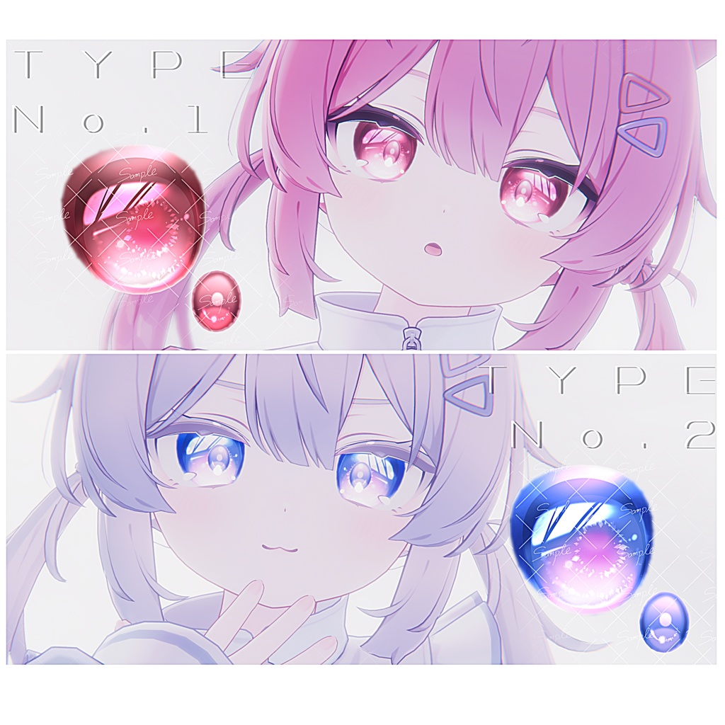 プラム -Plum-専用『LULU』Eye Texture