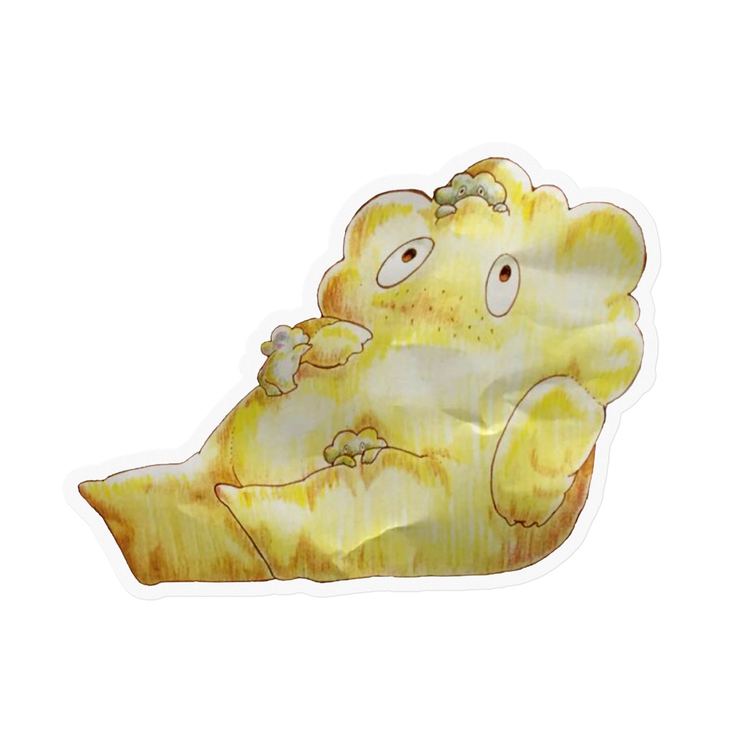 こだまえくんステッカー