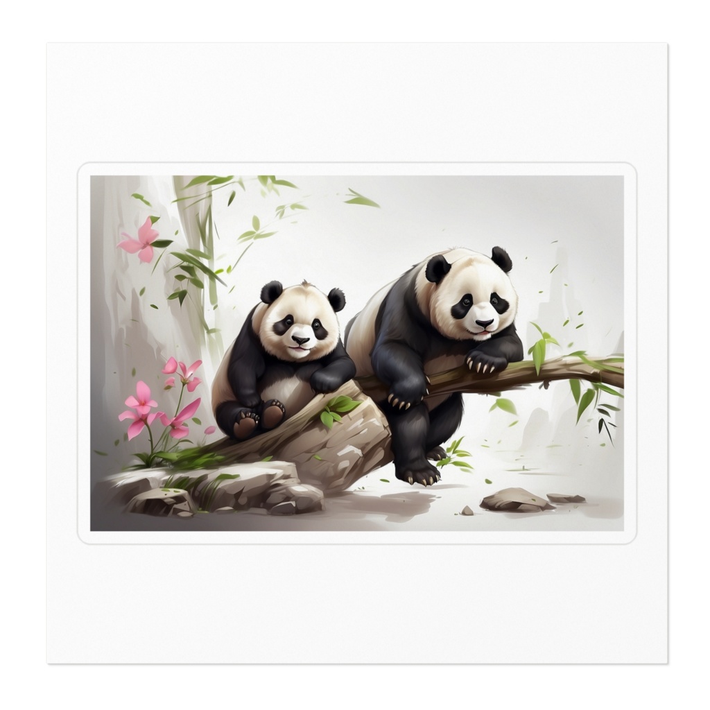 pandaPANDA ステッカー