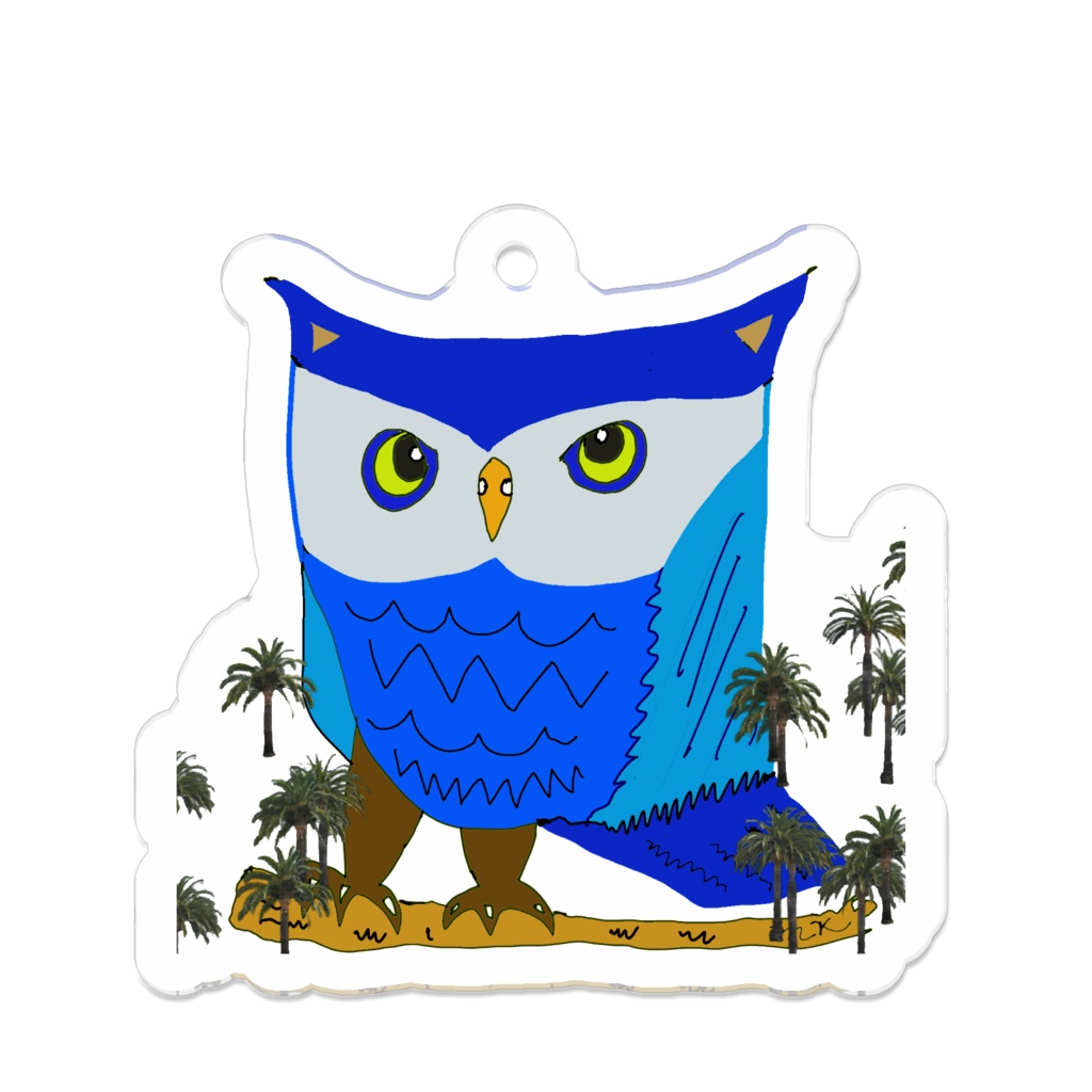 フクロウのキーホルダー ＃フクロウ　＃owlkeyholder 