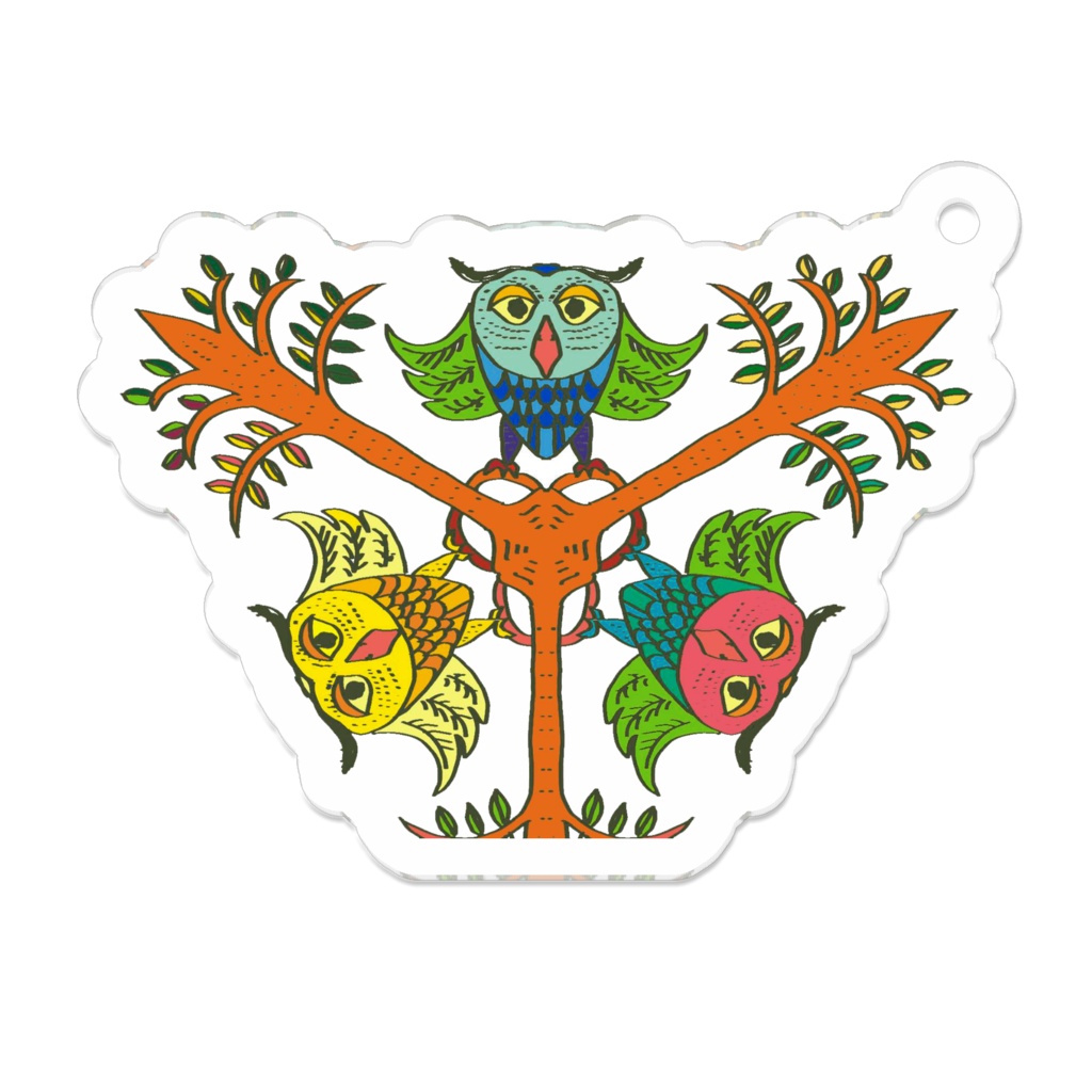 フクロウのキーホルダー #フクロウ #owl #owlkeyholder