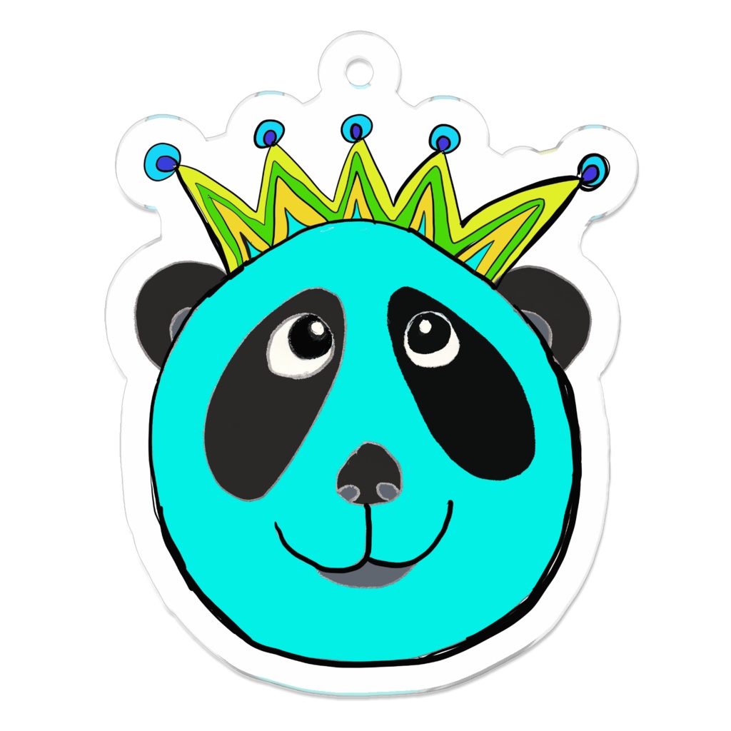 panda,パンダのキーホルダー