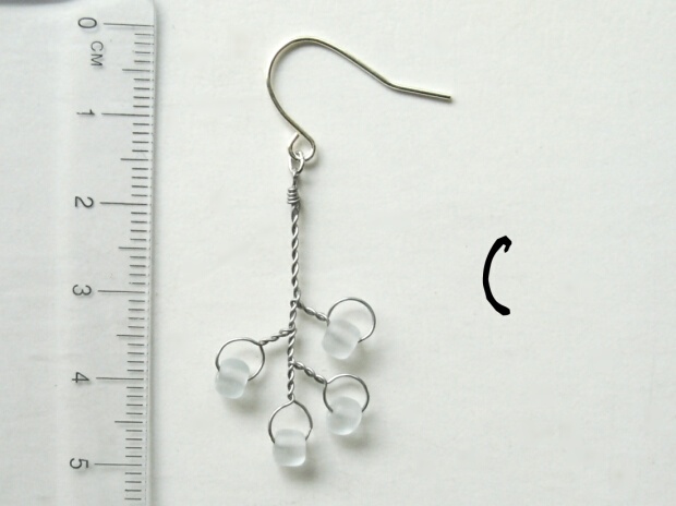 ゆきどけの枝(片耳分)