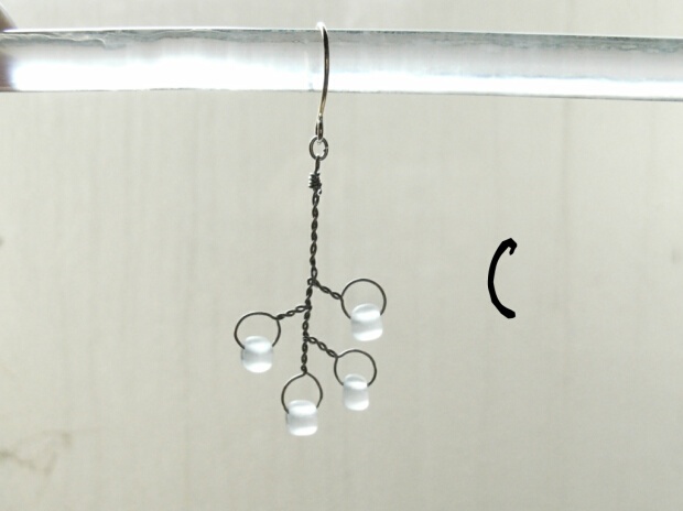 ゆきどけの枝(片耳分)