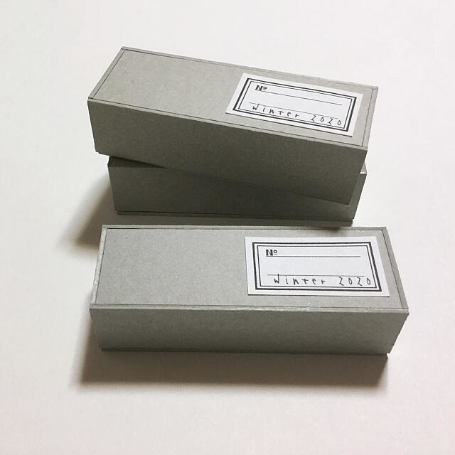 三種の耳飾りと指輪の標本箱