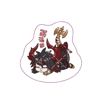 ゆらゆらガリビアクリルブロック