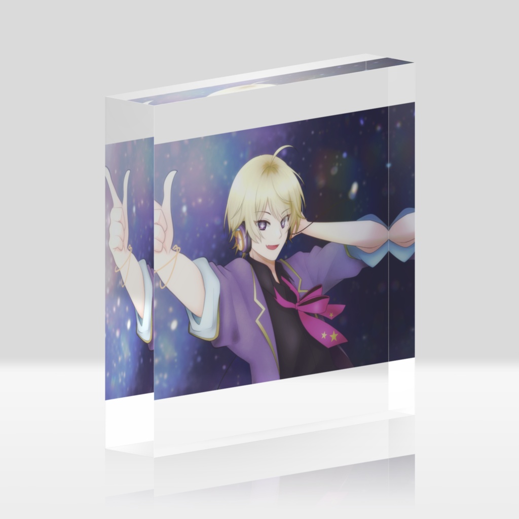 1周年記念 アクリルブロック