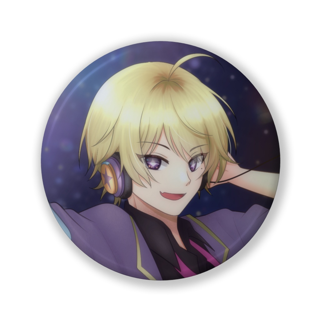 1周年記念缶バッジ