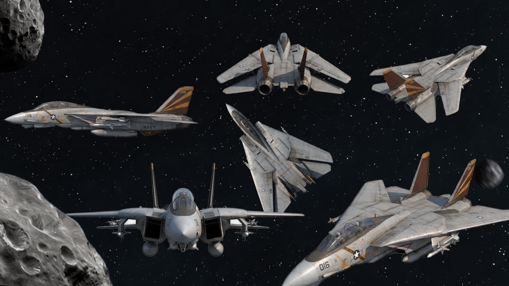 戦闘機　立ち絵