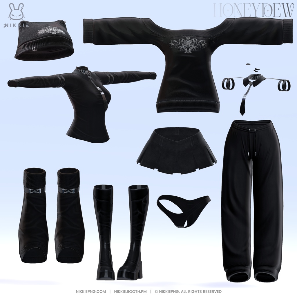 「10アバター対応 」 ;HONEYDEW