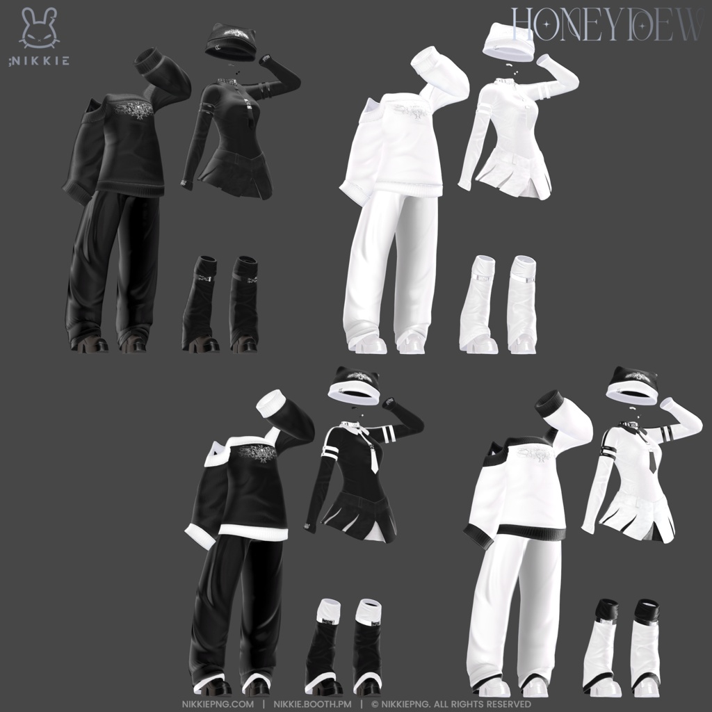 「10アバター対応 」 ;HONEYDEW