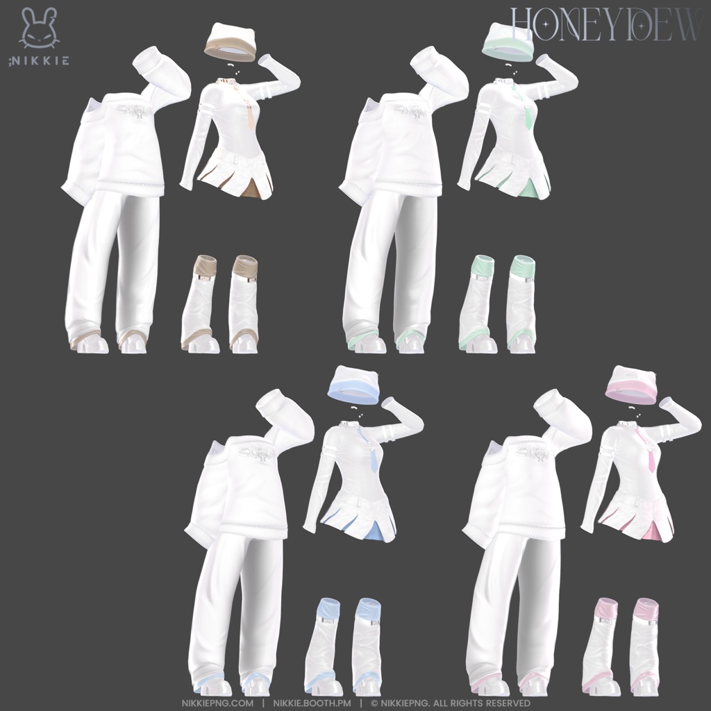 「10アバター対応 」 ;HONEYDEW