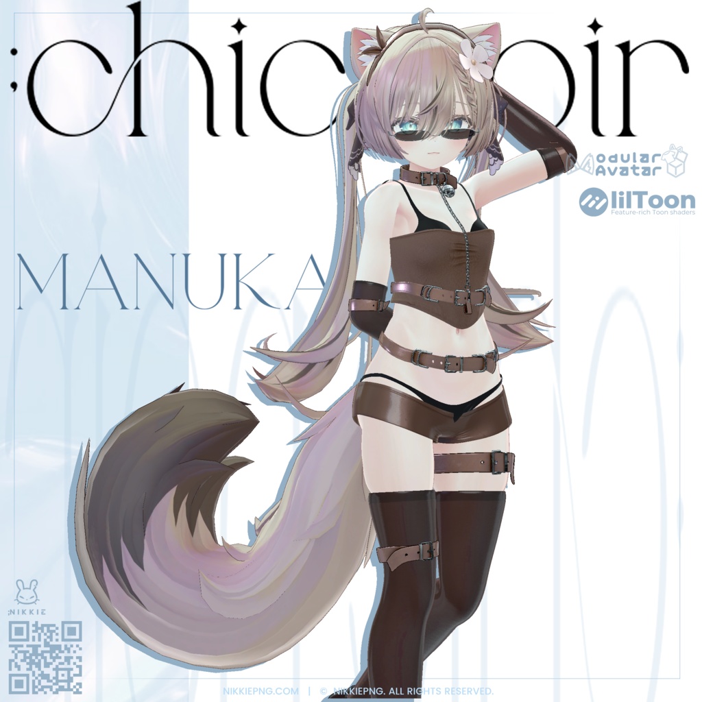 「6アバター対応 」 ;CHIC NOIR