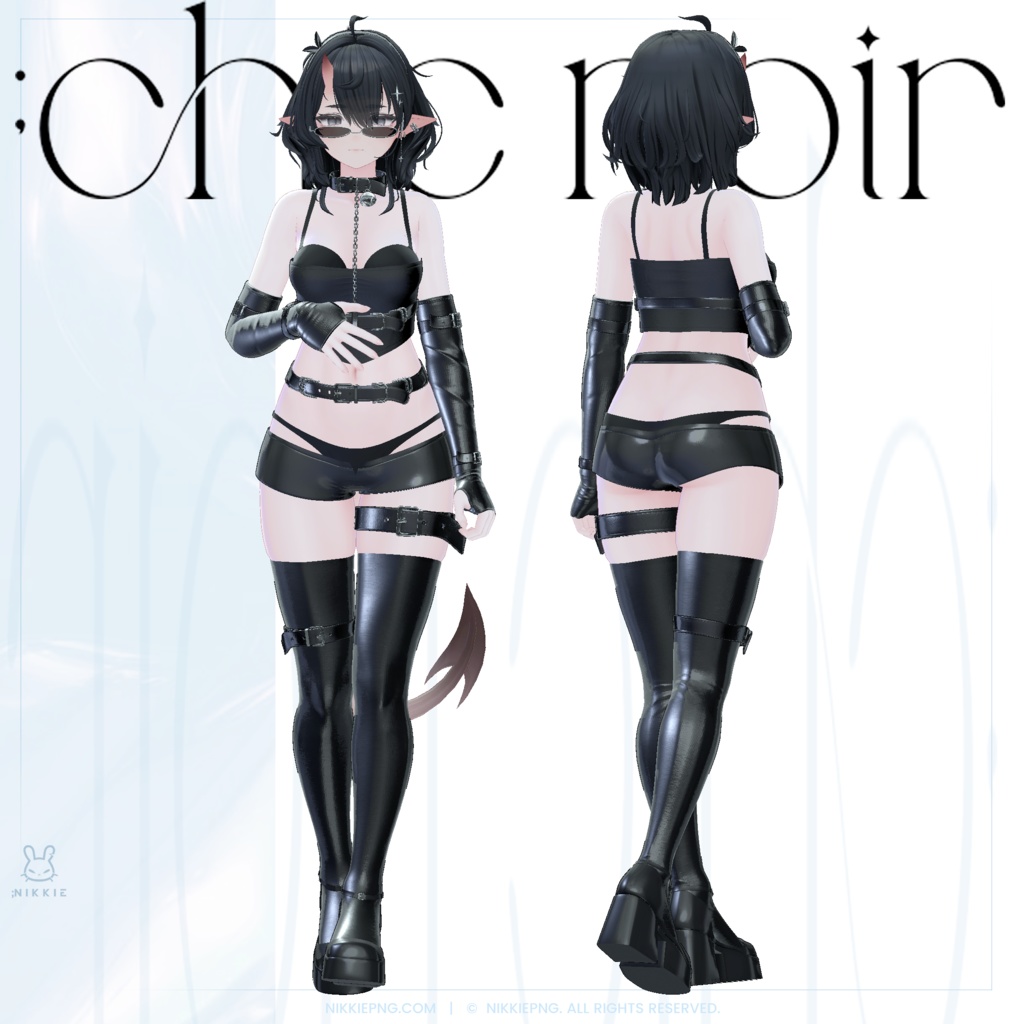 「6アバター対応 」 ;CHIC NOIR