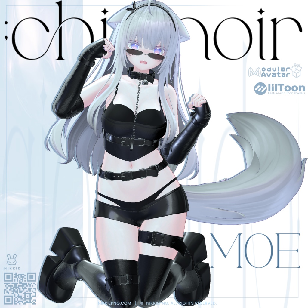 「6アバター対応 」 ;CHIC NOIR