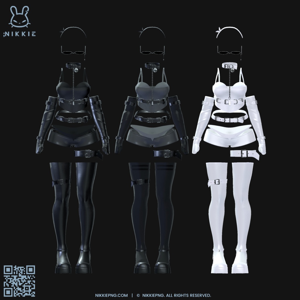 「6アバター対応 」 ;CHIC NOIR