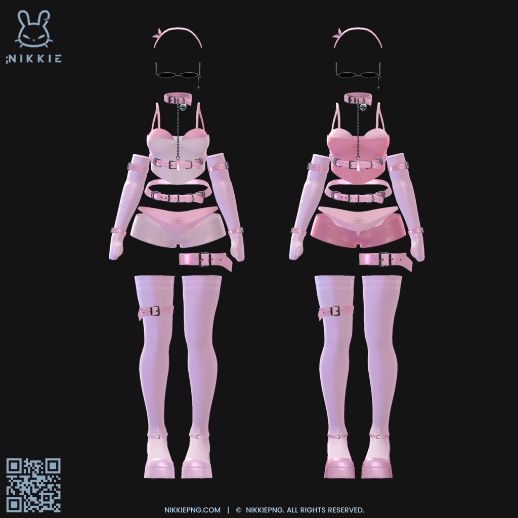 「6アバター対応 」 ;CHIC NOIR