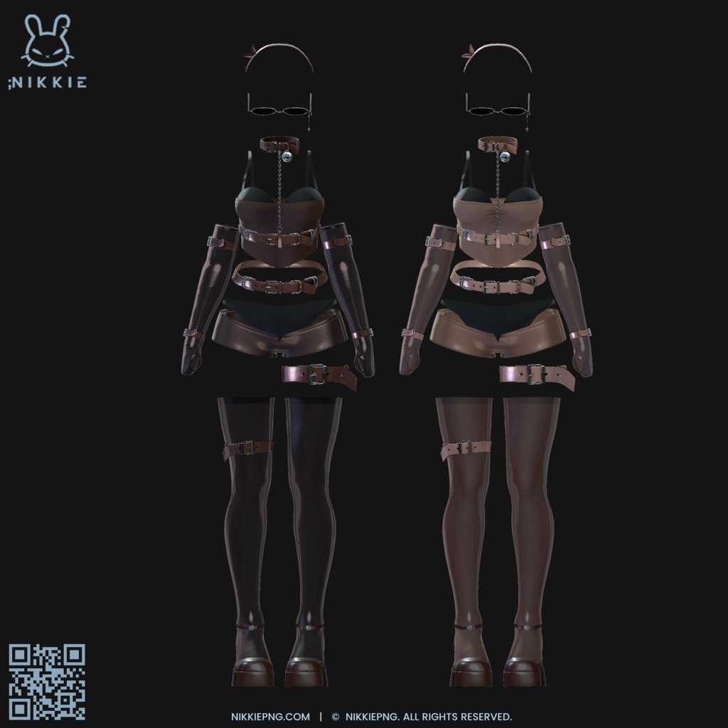 「6アバター対応 」 ;CHIC NOIR