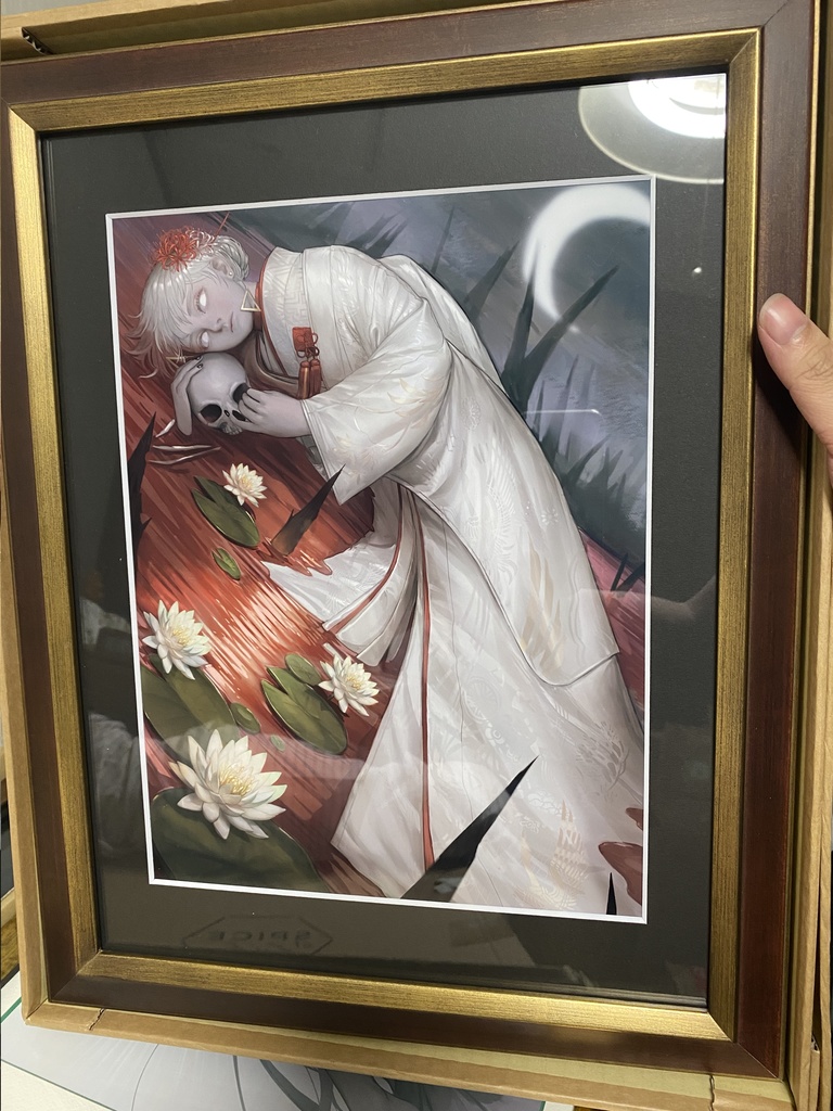 『白無垢』複製画