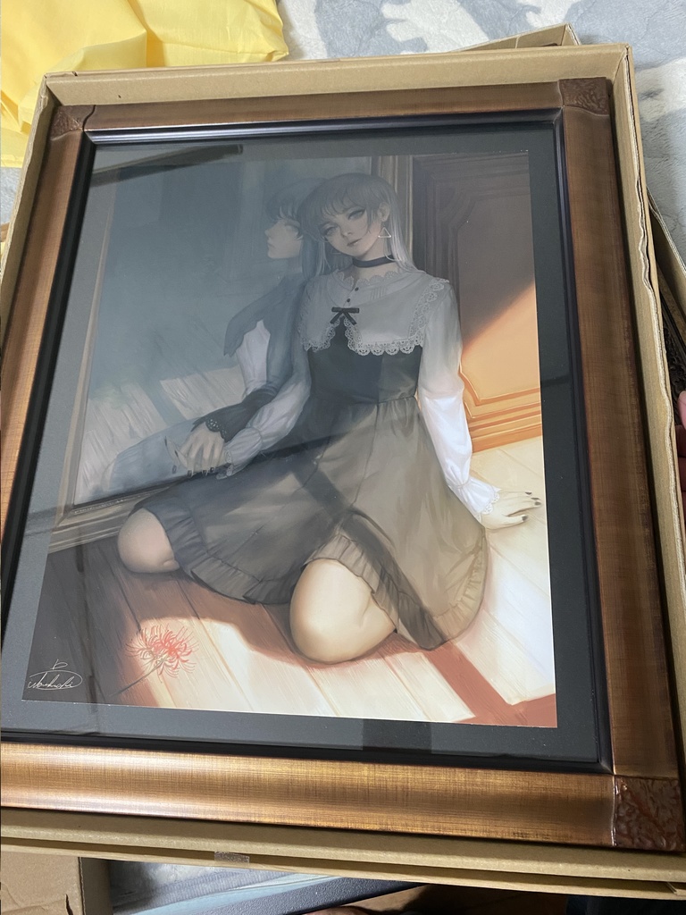 『混濁』複製画