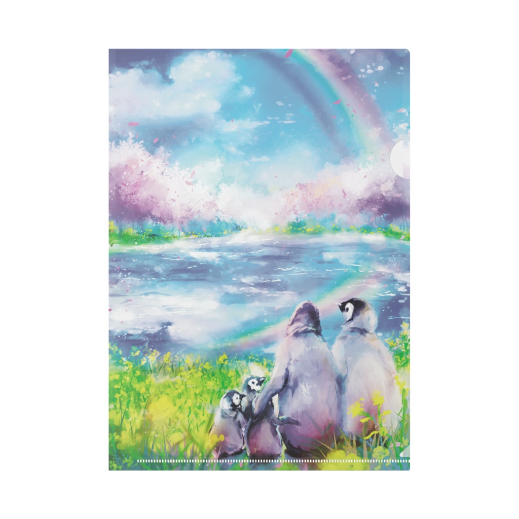 「春」のクリアファイル