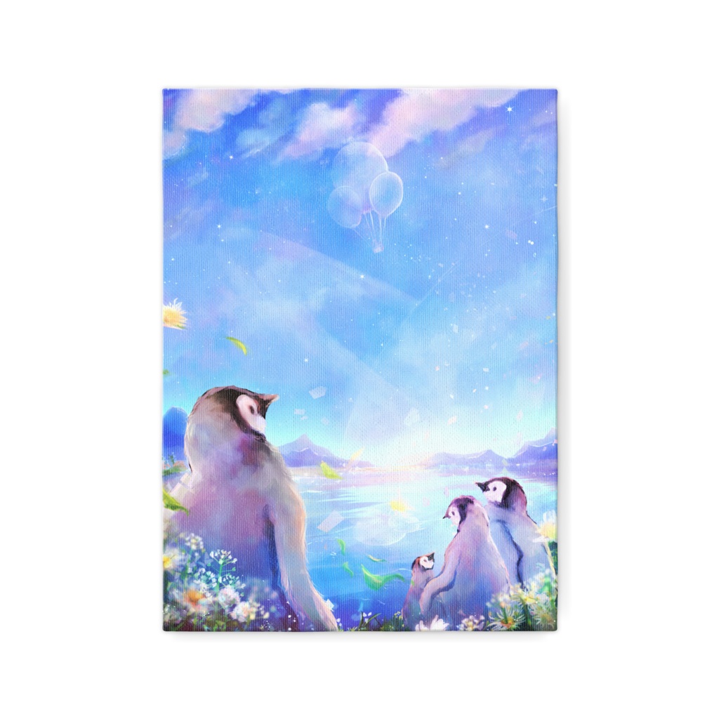 「つたえるもの」のキャンバスアート