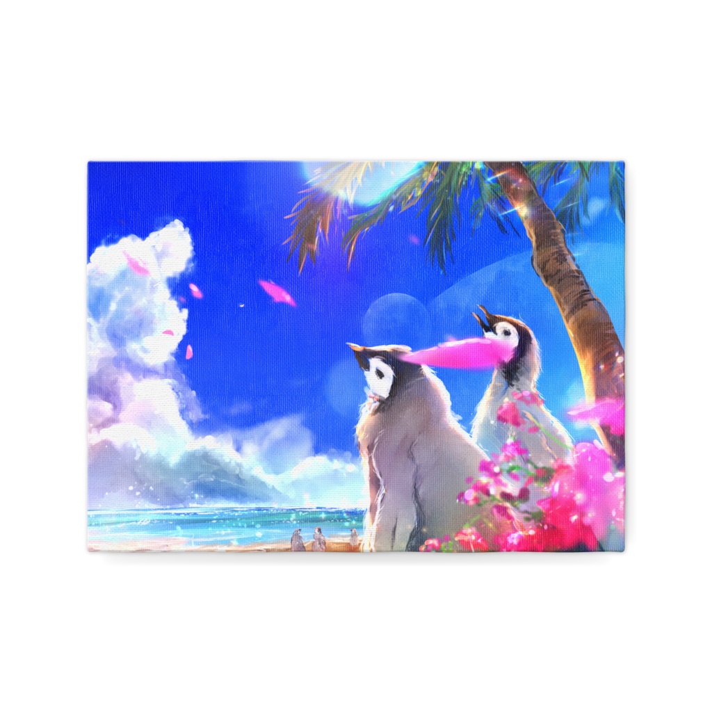 「おかえりサマー」のキャンバスアート