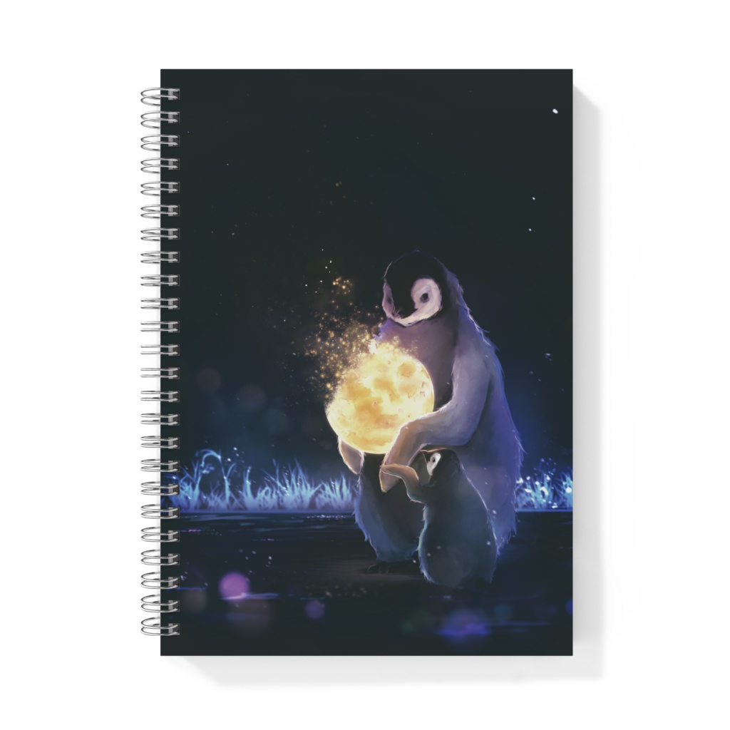 「月の輝き」のリングノート